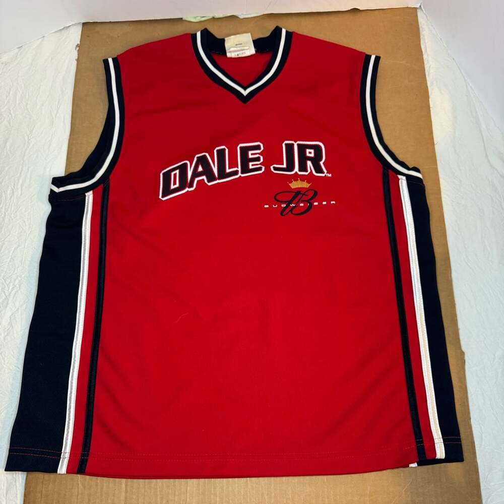 Vtg Nascar Dale Earnhardt Jr Winners Circle #8 Budweiser Mens Sleeveless Tank